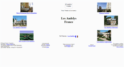 Desktop Screenshot of lesandelys.com
